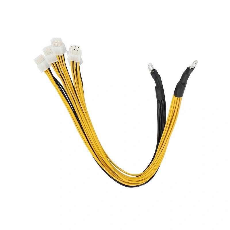 High-Powered 5-Wire PCI-E 6pin Power Supply Cables - Bitmain APW3 and APW7 Compatible